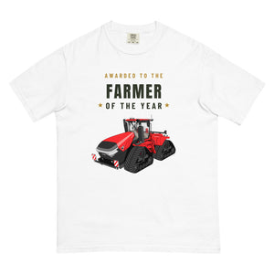 Furrow & Fields T-Shirt White / S Farmer of the Year Case IH Quadtrac 715 | Unisex Premium T-shirt Quality Farmers Merch