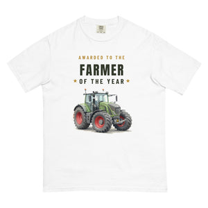 Furrow & Fields T-Shirt White / S Farmer of the Year Fendt 930 Vario S4 Watercolour | Unisex Premium T-shirt Quality Farmers Merch