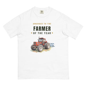 Furrow & Fields T-Shirt White / S Farmer of the Year Fiat 1880 Watercolour | Unisex Premium T-shirt Quality Farmers Merch