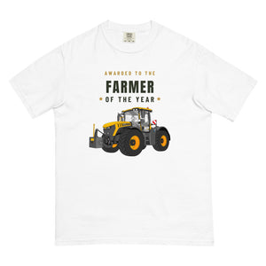 Furrow & Fields T-Shirt White / S Farmer of the Year JCB Fastrac 4220 Icon | Unisex Premium T-shirt Quality Farmers Merch