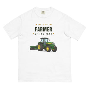 Furrow & Fields T-Shirt White / S Farmer of the Year John Deere 4955 | Unisex Premium T-shirt Quality Farmers Merch