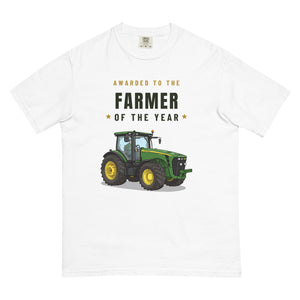 Furrow & Fields T-Shirt White / S Farmer of the Year John Deere 8345R | Unisex Premium T-shirt Quality Farmers Merch