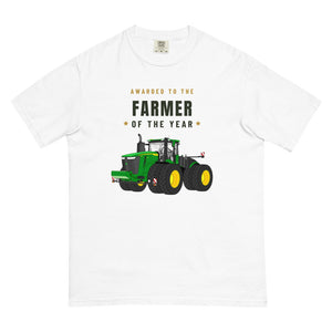 Furrow & Fields T-Shirt White / S Farmer of the Year John Deere 9R 640 | Unisex Premium T-shirt Quality Farmers Merch