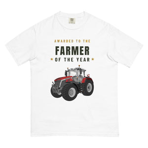 Furrow & Fields T-Shirt White / S Farmer of the Year Massey Ferguson 9X | Unisex Premium T-shirt Quality Farmers Merch