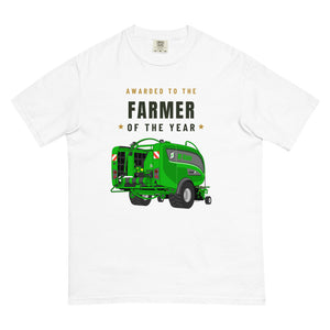 Furrow & Fields T-Shirt White / S Farmer of the Year McHale Fusion 4 Big Baler | Unisex Premium T-shirt Quality Farmers Merch