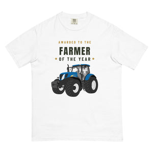 Furrow & Fields T-Shirt White / S Farmer of the Year New Holland 7040 | Unisex Premium T-shirt Quality Farmers Merch