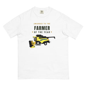 Furrow & Fields T-Shirt White / S Farmer of the Year New Holland CR Combine | Unisex Premium T-shirt Quality Farmers Merch