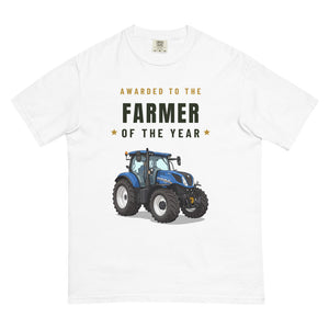 Furrow & Fields T-Shirt White / S Farmer of the Year New Holland T7.225 | Unisex Premium T-shirt Quality Farmers Merch