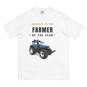Furrow & Fields T-Shirt White / S Farmer of the Year New Holland TM 135 | Unisex Premium T-shirt Quality Farmers Merch