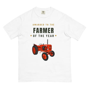 Furrow & Fields T-Shirt White / S Farmer of the Year Nuffield 4/60 | Unisex Premium T-shirt Quality Farmers Merch