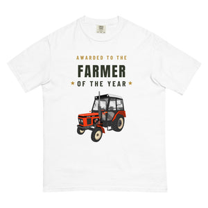 Furrow & Fields T-Shirt White / S Farmer of the Year Zetor 5211 | Unisex Premium T-shirt Quality Farmers Merch