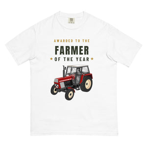 Furrow & Fields T-Shirt White / S Farmer of the Year Zetor Crystal 8011 | Unisex Premium T-shirt Quality Farmers Merch