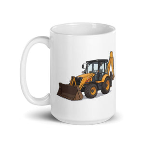 Furrow & Fields Terex 860 Elite Illustration | White Glossy Mug Quality Farmers Merch