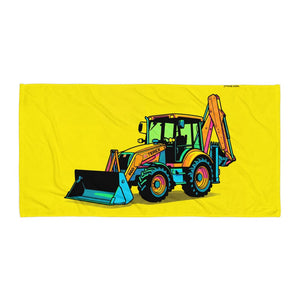 Furrow & Fields Terex 860 Elite Pop Art | Beach Towel Quality Farmers Merch