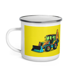 Furrow & Fields Terex 860 Elite Pop Art | Enamel Mug Quality Farmers Merch