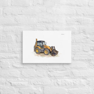 Furrow & Fields Terex 860 Elite Watercolor | Canvas Quality Farmers Merch