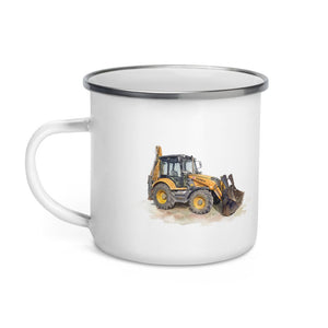 Furrow & Fields Terex 860 Elite Watercolor | Enamel Mug Quality Farmers Merch