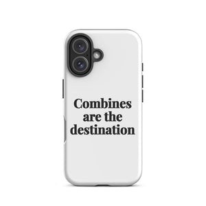 Furrow & Fields Tough Case for iPhone® Combines Are the Destination | Tough Case for iPhone® Quality Farmers Merch