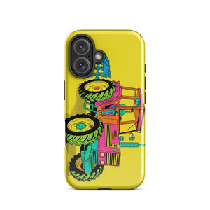 Furrow & Fields Tough Case for iPhone® Fiat 1880 Pop Art | Tough Case for iPhone® Quality Farmers Merch