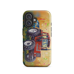 Furrow & Fields Tough Case for iPhone® Fiat 1880 Splash Art | Tough Case for iPhone® Quality Farmers Merch