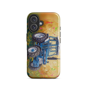 Furrow & Fields Tough Case for iPhone® Ford 5610 Force II Splash Art | Tough Case for iPhone® Quality Farmers Merch