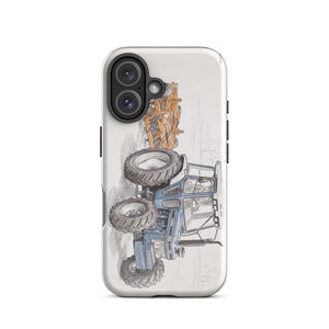 Furrow & Fields Tough Case for iPhone® Ford 7810 Generation III Pencil Sketch | Tough Case for iPhone® Quality Farmers Merch