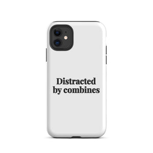 Furrow & Fields Tough Case for iPhone® iPhone 11 Distracted by Combines | Tough Case for iPhone® Quality Farmers Merch
