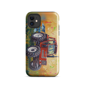 Furrow & Fields Tough Case for iPhone® iPhone 11 Fiat 1880 Splash Art | Tough Case for iPhone® Quality Farmers Merch