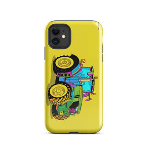 Furrow & Fields Tough Case for iPhone® iPhone 11 John Deere 6R 250 Pop Art | Tough Case for iPhone® Quality Farmers Merch