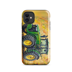 Furrow & Fields Tough Case for iPhone® iPhone 11 John Deere 8345R Splash Art | Tough Case for iPhone® Quality Farmers Merch