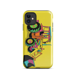 Furrow & Fields Tough Case for iPhone® iPhone 11 Massey Ferguson 50E Pop Art | Tough Case for iPhone® Quality Farmers Merch