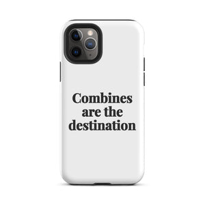 Furrow & Fields Tough Case for iPhone® iPhone 11 Pro Combines Are the Destination | Tough Case for iPhone® Quality Farmers Merch