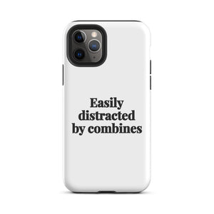 Furrow & Fields Tough Case for iPhone® iPhone 11 Pro Easily Distracted By Combines | Tough Case for iPhone® Quality Farmers Merch