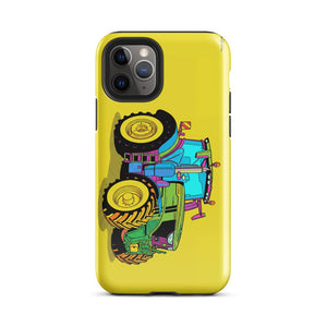 Furrow & Fields Tough Case for iPhone® iPhone 11 Pro John Deere 6R 250 Pop Art | Tough Case for iPhone® Quality Farmers Merch