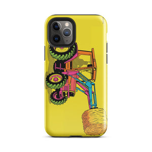 Furrow & Fields Tough Case for iPhone® iPhone 11 Pro Massey Ferguson 3070 Autotronic Pop Art | Tough Case for iPhone® Quality Farmers Merch