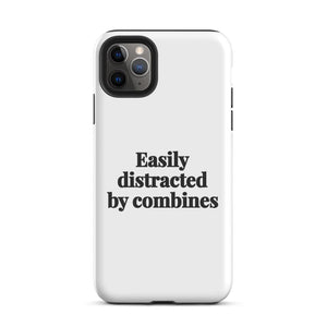 Furrow & Fields Tough Case for iPhone® iPhone 11 Pro Max Easily Distracted By Combines | Tough Case for iPhone® Quality Farmers Merch