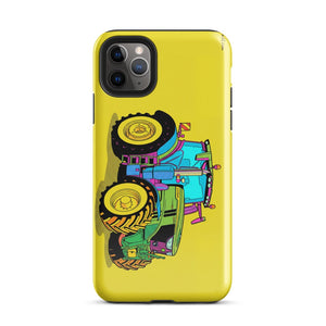 Furrow & Fields Tough Case for iPhone® iPhone 11 Pro Max John Deere 6R 250 Pop Art | Tough Case for iPhone® Quality Farmers Merch