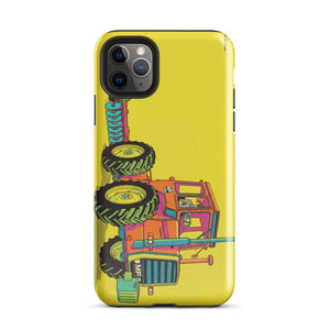 Furrow & Fields Tough Case for iPhone® iPhone 11 Pro Max Massey Ferguson 1200 Pop Art | Tough Case for iPhone® Quality Farmers Merch