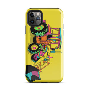 Furrow & Fields Tough Case for iPhone® iPhone 11 Pro Max Massey Ferguson 50E Pop Art | Tough Case for iPhone® Quality Farmers Merch