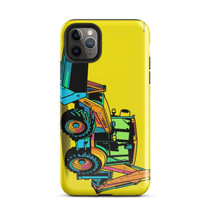 Furrow & Fields Tough Case for iPhone® iPhone 11 Pro Max Terex 860 Elite Pop Art | Tough Case for iPhone® Quality Farmers Merch