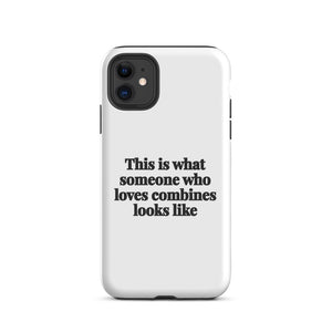 Furrow & Fields Tough Case for iPhone® iPhone 11 This is what someone who loves Combines looks like | Tough Case for iPhone® Quality Farmers Merch
