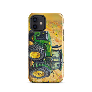 Furrow & Fields Tough Case for iPhone® iPhone 12 John Deere 8345R Splash Art | Tough Case for iPhone® Quality Farmers Merch