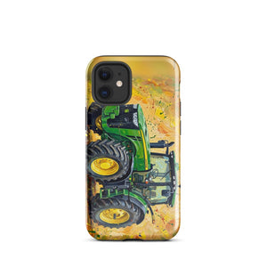 Furrow & Fields Tough Case for iPhone® iPhone 12 mini John Deere 8345R Splash Art | Tough Case for iPhone® Quality Farmers Merch