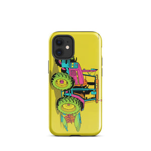 Furrow & Fields Tough Case for iPhone® iPhone 12 mini Massey Ferguson 6255 Pop Art | Tough Case for iPhone® Quality Farmers Merch