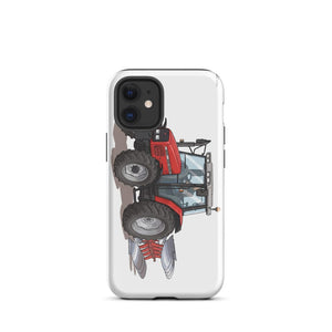 Furrow & Fields Tough Case for iPhone® iPhone 12 mini Massey Ferguson 6255 | Tough Case for iPhone® Quality Farmers Merch
