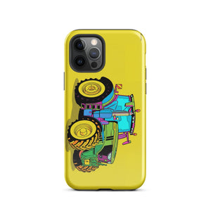 Furrow & Fields Tough Case for iPhone® iPhone 12 Pro John Deere 6R 250 Pop Art | Tough Case for iPhone® Quality Farmers Merch