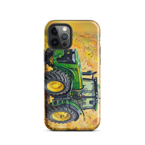 Furrow & Fields Tough Case for iPhone® iPhone 12 Pro John Deere 8345R Splash Art | Tough Case for iPhone® Quality Farmers Merch