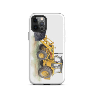 Furrow & Fields Tough Case for iPhone® iPhone 12 Pro Massey Ferguson 50E Watercolor | Tough Case for iPhone® Quality Farmers Merch