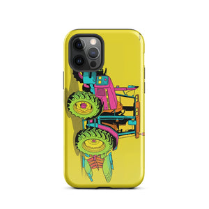 Furrow & Fields Tough Case for iPhone® iPhone 12 Pro Massey Ferguson 6255 Pop Art | Tough Case for iPhone® Quality Farmers Merch