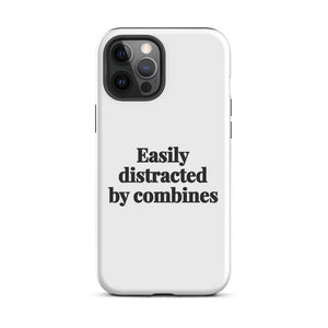 Furrow & Fields Tough Case for iPhone® iPhone 12 Pro Max Easily Distracted By Combines | Tough Case for iPhone® Quality Farmers Merch